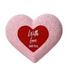 Бомбочка для ванн «Сердце» With love, 130 г