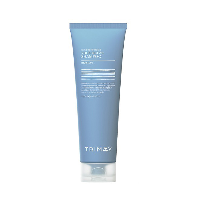 TRIMAY Шампунь бессульфатный протеиновый c морским комплексом Your Ocean Shampoo Moisture (Protein), 120 мл