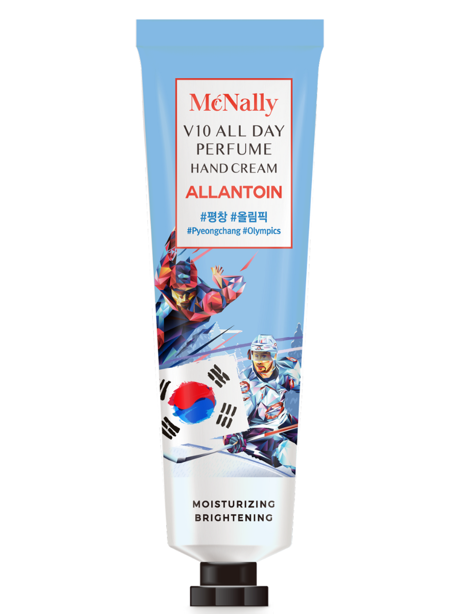 MCNALLY Крем для рук парфюмированный с аллантоином V10 ALL DAY PERFUME HAND CREAM ALLANTOIN, 30 мл