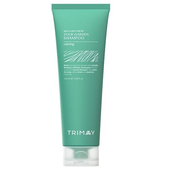 TRIMAY Шампунь бессульфатный биотиновый с экстрактом центеллы Your Garden Shampoo Calming (Biotin), 120 мл
