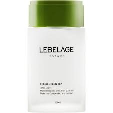LEBELAGE Тонер для лица мужской с экстрактом зеленого чая FRESH GREEN TEA FOR MEN SKIN, 150 мл