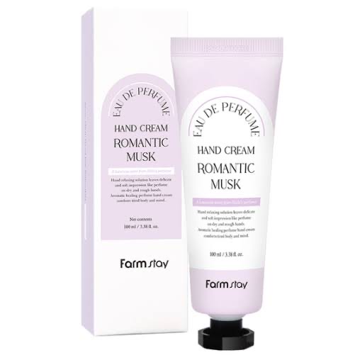 FarmStay Парфюмированный крем для рук Eau De Perfume Hand Cream Romantic Musk