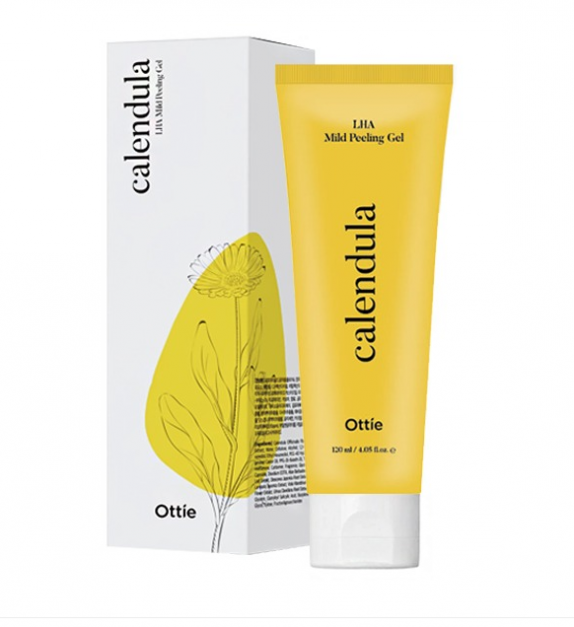 Ottie Мягкий пилинг-гоммаж с экстрактом календулы Calendula LHA Mild Peeling Gel