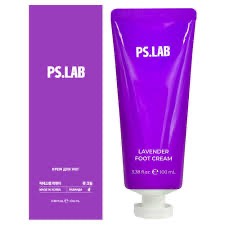 PSLAB Смягчающий крем для ног с мочевиной и экстрактом лаванды LAVENDER, 100 мл