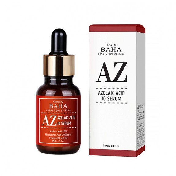 COS DE BAHA Сыворотка противовоспалительная Azelaic Acid 10 Serum (30мл)