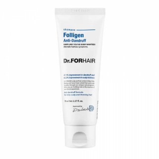 Dr.Forhair Folligen Anti-Dandruff Shampoo Успокаивающий шампунь против перхоти 70 мл