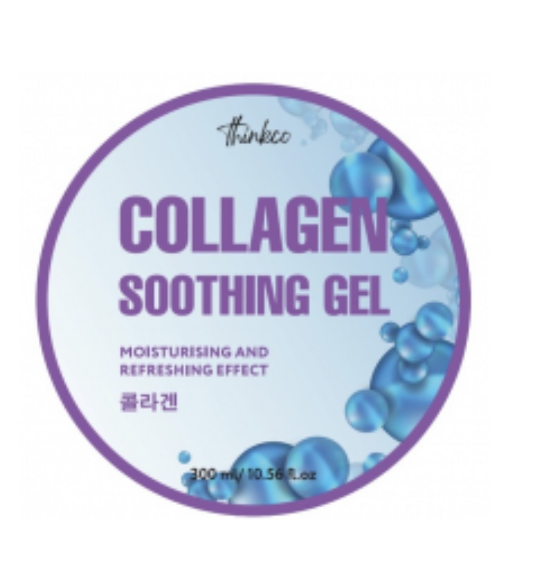 THINKCO Гель для лица и тела универсальный КОЛЛАГЕН Collagen Soothing Gel, 300 мл