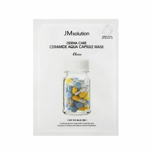 JMsolution Маска тканевая восстанавливающая с керамидами - Derma care ceramide aqua capsule mask, 30мл