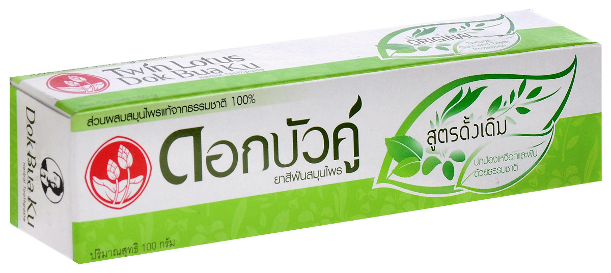TWIN LOTUS Зубная паста с травами оригинальная, 40 гр