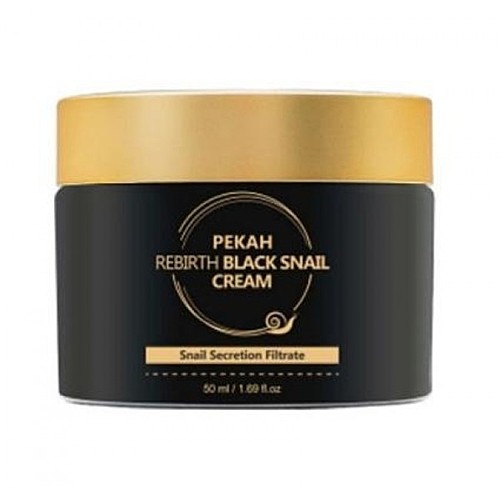 Pekah Крем с муцином черной улитки – Rebirth black snail cream, 50мл