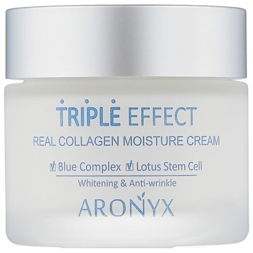 ARONYX Крем для лица с морским коллагеном – Medi flower triple effect moisture cream, 50мл