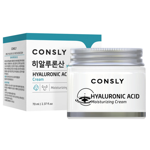 Consly Крем для лица увлажняющий с гиалуроновой кислотой - Hyaluronic acid moisturizing,70мл