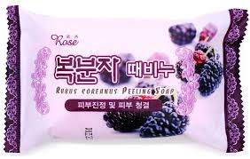 Rose Rubus Coreanus Peeling Soap Мыло-пилинг с тутовником