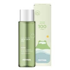 PRETTYSKIN Тонер для лица с экстрактом центеллы The Pure Jeju Cica 100 Toner, 250 мл