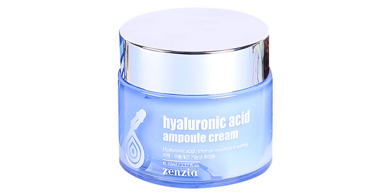 Zenzia Крем для лица ГИАЛУРОН HYALURONIC ACID Ampoule Cream