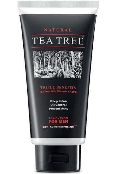 Tea Tree Пенка для умывания For Men Facial Foam, 140мл