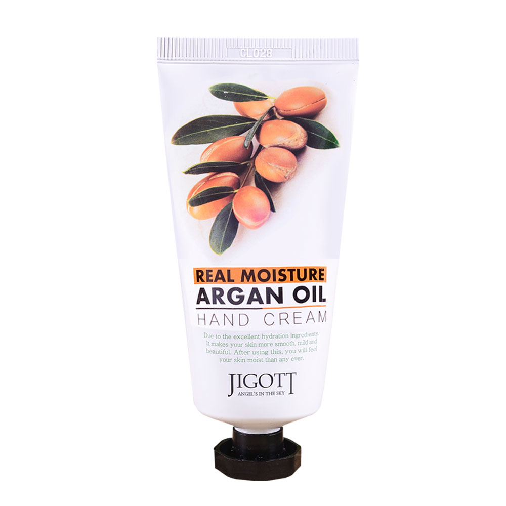 JIGOTT Крем для рук МАСЛО АРГАНЫ Real Moisture ARGAN OIL Hand Cream, 100 мл