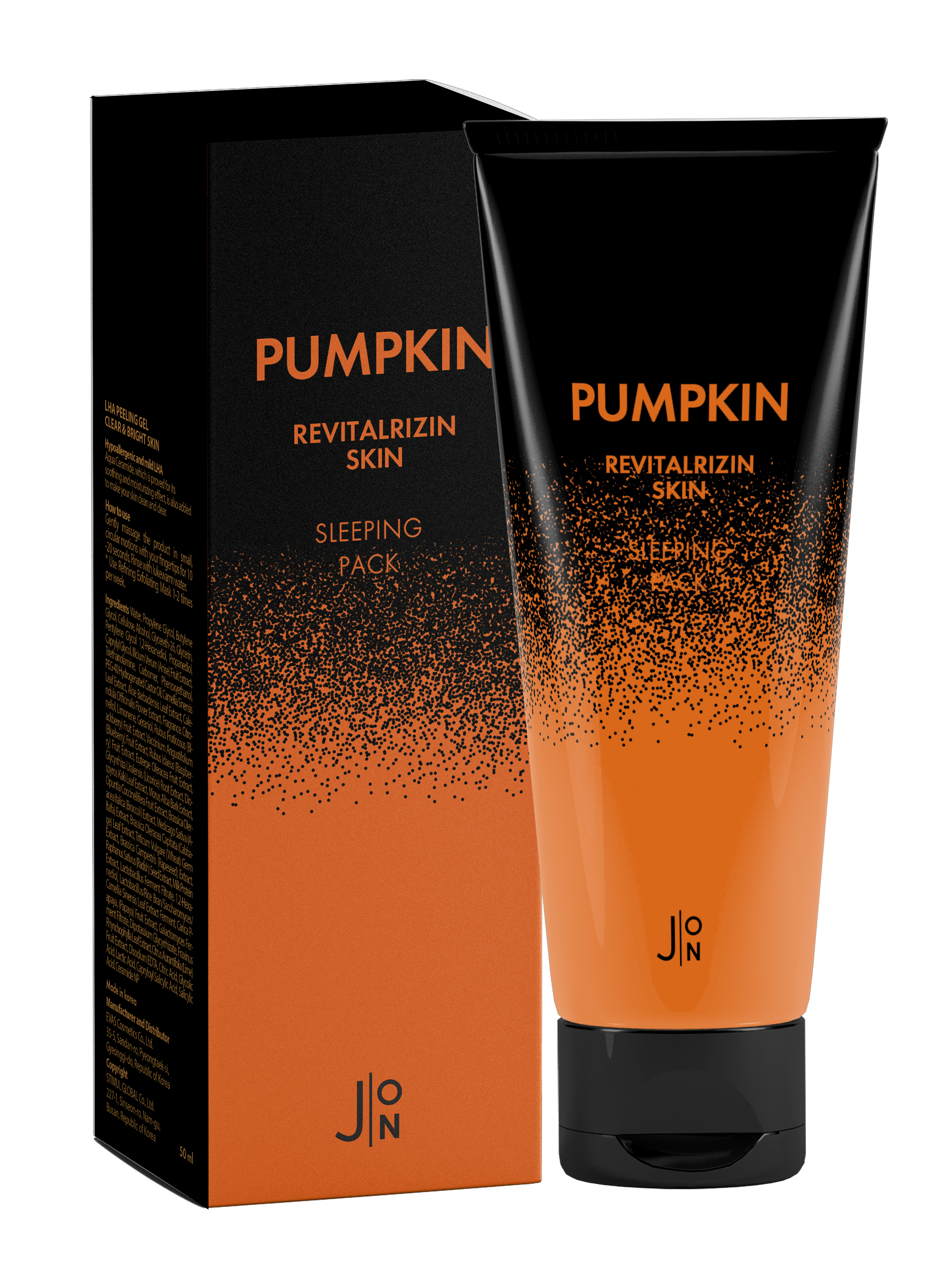 J:ON Маска для лица Pumpkin Revitalizing Skin Sleeping Pack, 50 мл