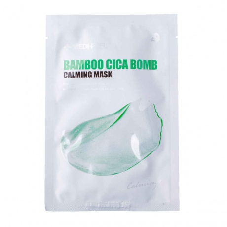 MEDI-PEEL Тканевая маска успокаивающая с центеллой и бамбуком Bamboo Cica Bomb Calming Mask