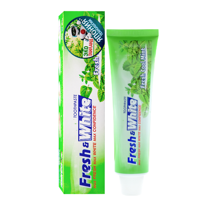 Lion Паста зубная для защиты от кариеса прохладная мята - Thailand fresh & white, 160г