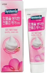 Lion Паста Зубная глубокой чистки Dentor Systema (для слабых дёсен), 120 г