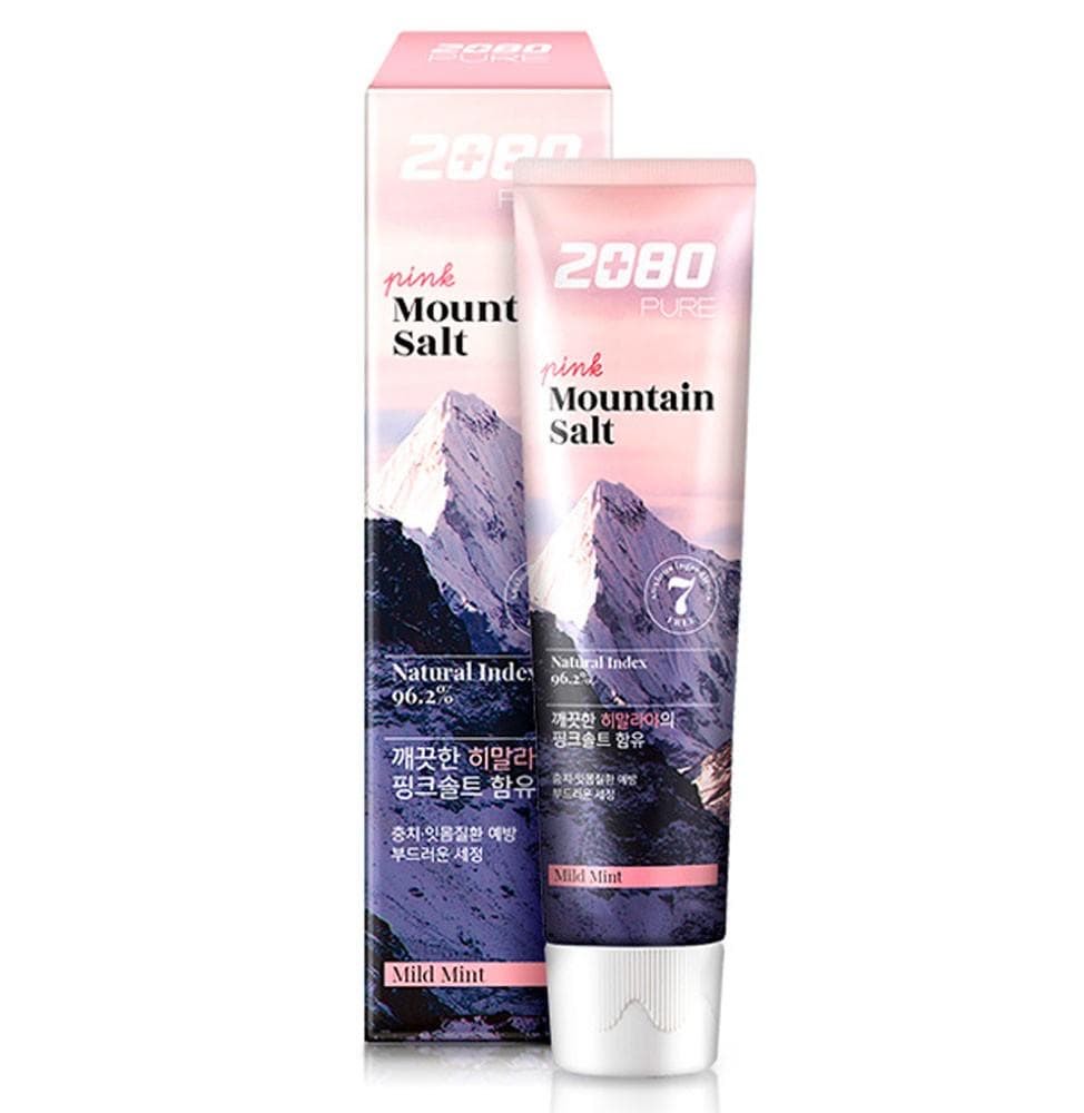 KeraSys Паста зубная с розовой гималайской солью - Dental clinic 2080 pure pink mountain salt, 120г