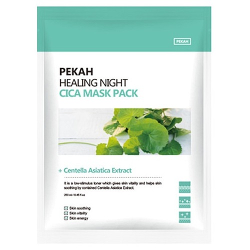 Pekah Маска вечерняя с экстрактом центеллы азиатской - Healing night mask pack,