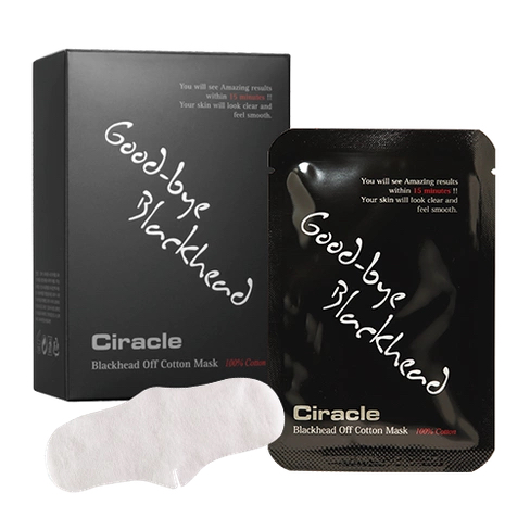 Ciracle Салфетка для удаления черных точек Blackhead Off Cotton Mask