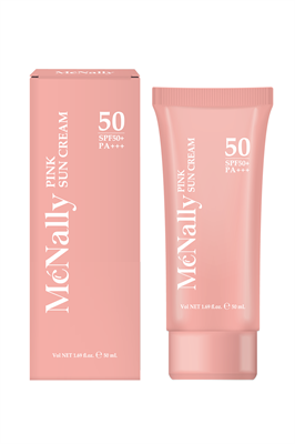 MCNALLY Солнцезащитный крем Pink Sun Cream SPF50+/PA+++, 50 мл