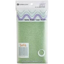 SUNG BO CLEAN&BEAUTY Мочалка для душа  Bubble, Shower Towel 28х100 см.