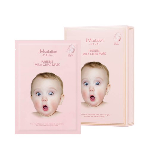 JMsolution Маска тканевая осветляющая гипоаллергенная Pureness Mela Clear Mask