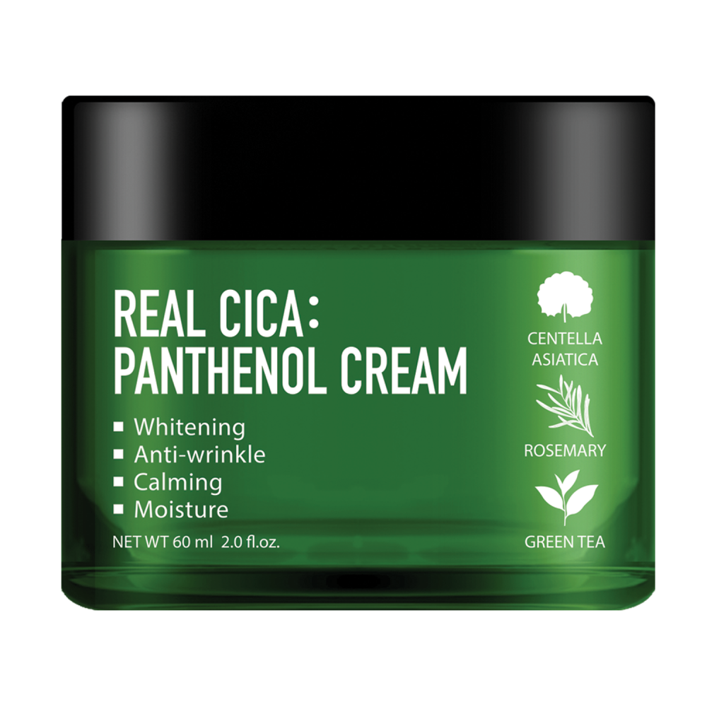 FORTHESKIN Крем для лица УСПОКАИВАЮЩИЙ FORTHESKIN REAL CICA: PANTHENOL CREAM, 60 мл