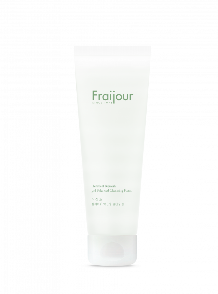 Fraijour Пенка для умывания хаутюния - Heartleaf blemish ph balanced cleansing foam, 250мл