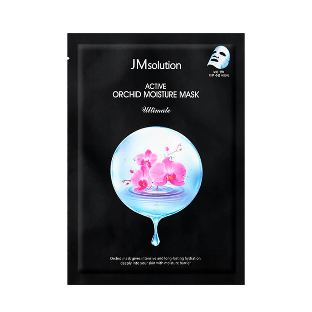 JMsolution Маска тканевая для восстановления кожи - Active orchid moisture mask ultimate, 30мл