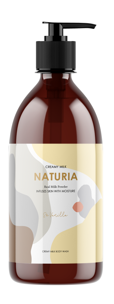 Naturia Гель для душа 750 мл Ваниль Creamy Milk Body Wash – So vanilla