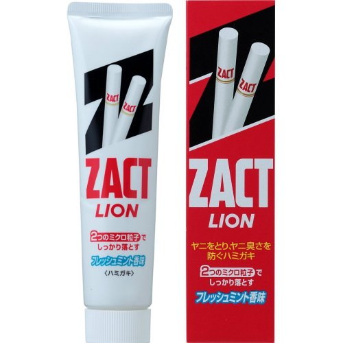 LION Зубная паста АНТИТАБАК Zact, 150 гр