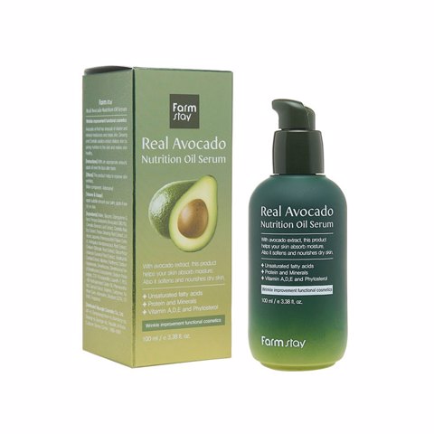 Farmstay Сыворотка питательная с экстрактом авокадо  Real Avocado Nutrition Oil Serum