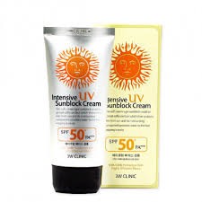 3W Clinic Солнцезащитный крем Intensive UV Sun Block