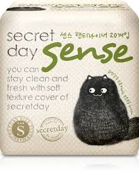 Secret Day Sense Ультратонкие дышащие органические прокладки 20 шт (15,5 cm)