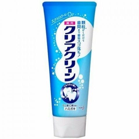 KAO Зубная паста с микрогранулами Экстра Освежающая Clear Clean Extra Cool, 120мл