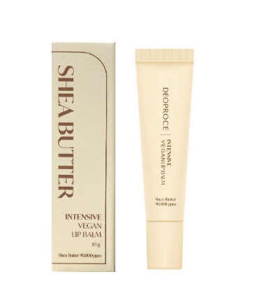 Deoproce Питательный бальзам для губ с маслом ши Shea Butter Vegan Lip Balm