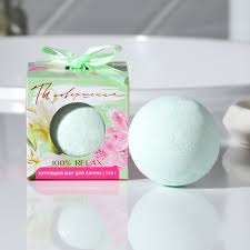 Бомбочка в коробке «Ты совершенна» 130 г, мята