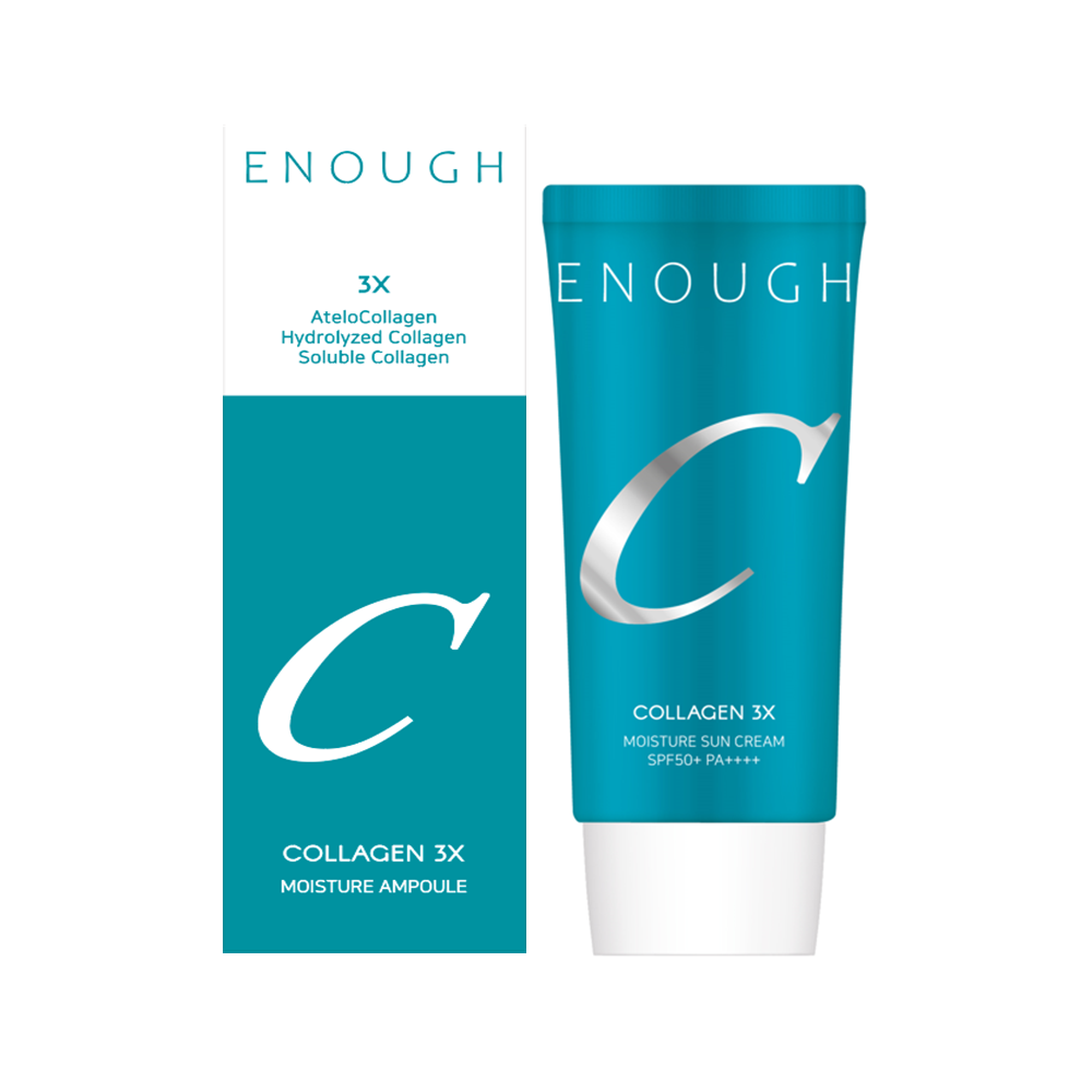 ENOUGH Солнцезащитный крем Collagen 3X Moisture Sun Cream