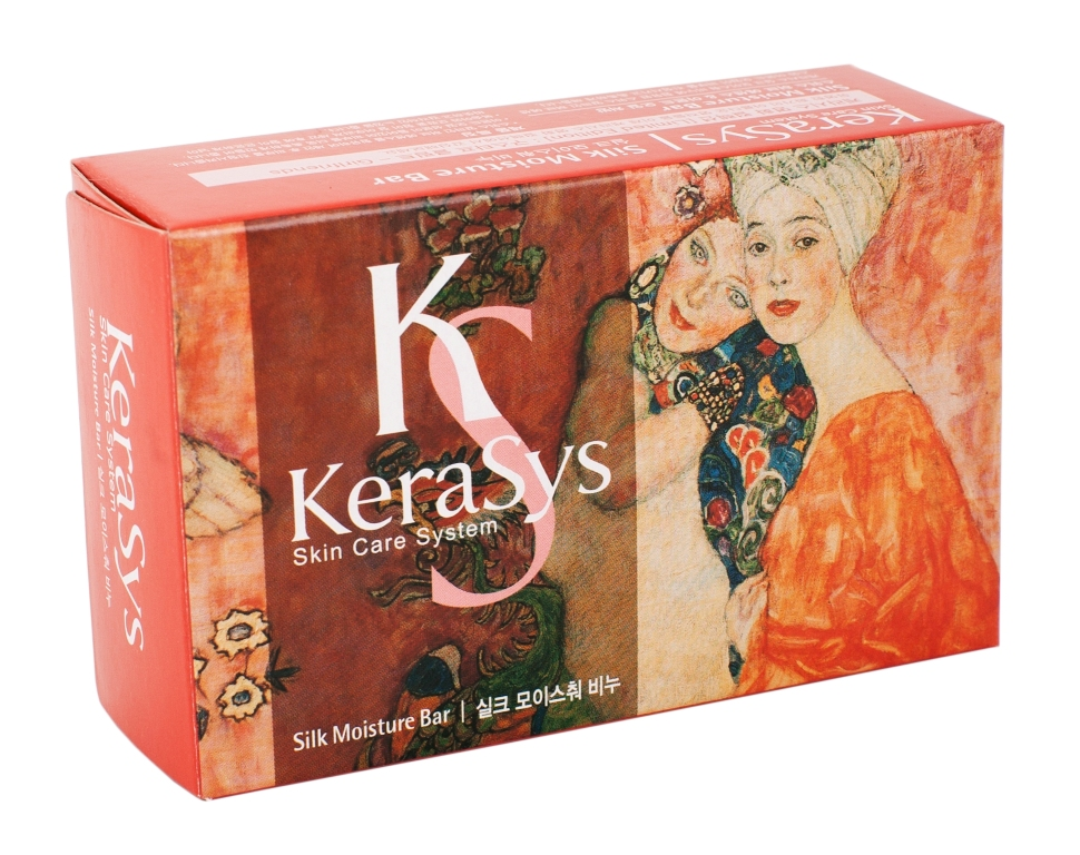 KeraSys Мыло косметическое «шелковое увлажнение» - Silk moisture, 100г