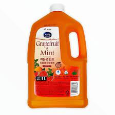MUKUNGHWA Жидкость для мытья посуды с ароматом грейпфрута и мяты Grapefruit & Mint, 3 л