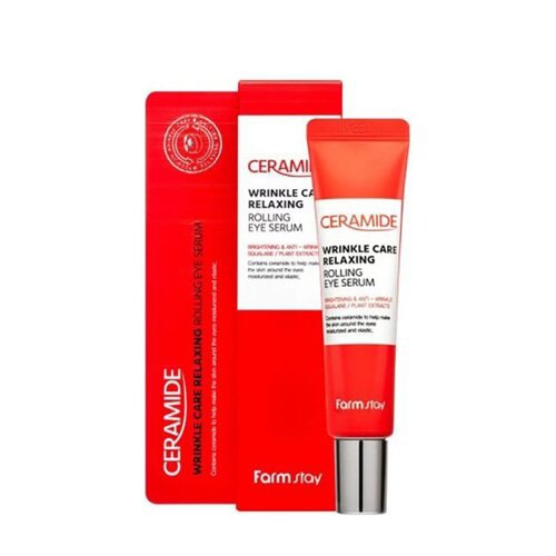 Farmstay сыворотка для глаз с керамидами Ceramide Wrinkle Care Relaxing, 25мл