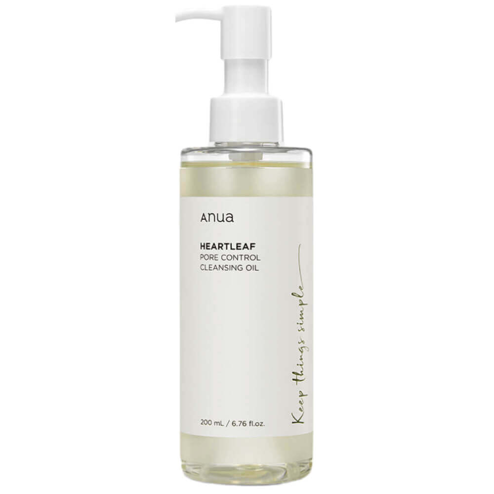 ANUA Гидрофильное масло для глубокого очищения пор Heartleaf Pore Control Cleansing Oil, 200 мл