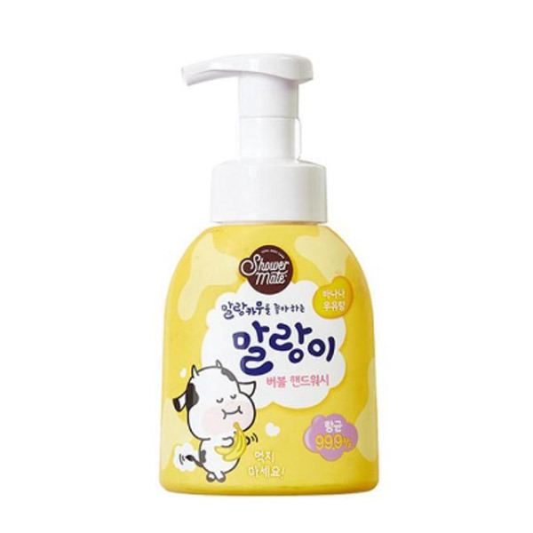 Kerasys Банановое пенное мыло для рук Shower Mate, 300 мл
