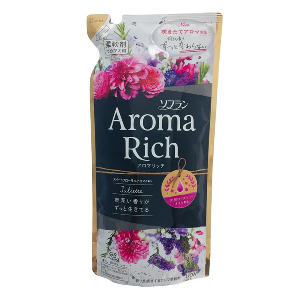 LION Кондиционер для белья Aroma Rich Juliette, 400 мл