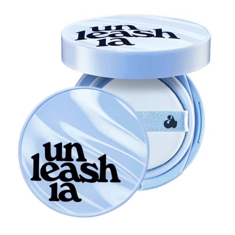 Unleashia Babe Skin Baby Blue Cushion SPF40 PA++ Jolly Тональный кушон с матовым финишем